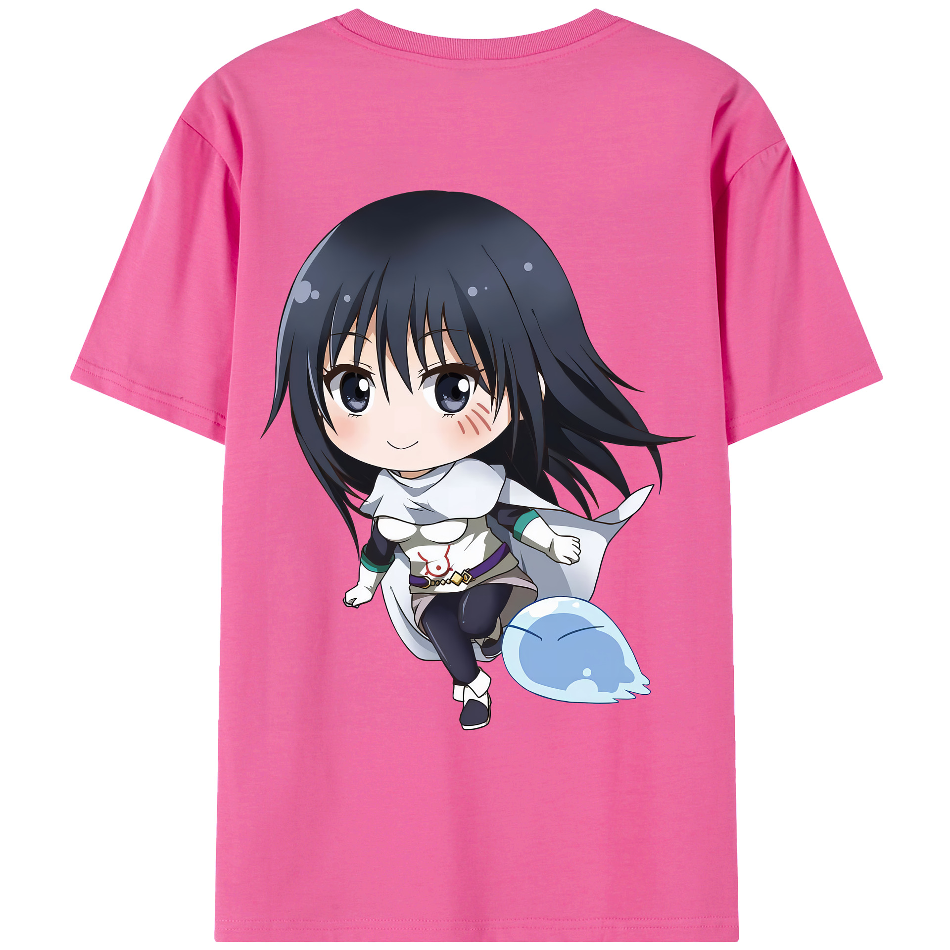 （画像用） 転スラ Regarding Reincarnated to Slime レディース半袖Tシャツ(バックプリント)